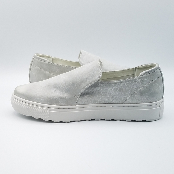 J/Slides Perrie Slip On Shoes Size 8.5 Silver - Picture 8 of 14